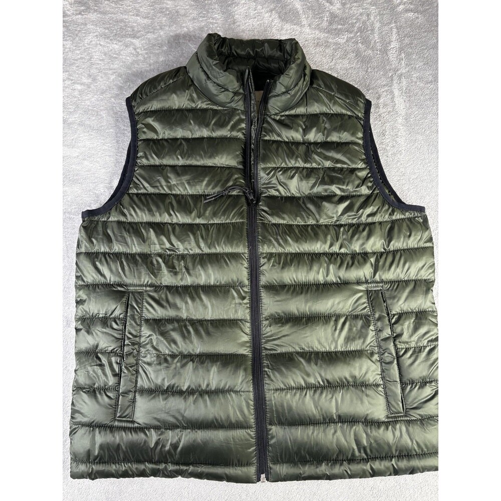 Aeropostale Vest Mens Small Puffer Quilted Lightweight Sleeveless Jacket Zip‎